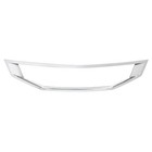 Grille Molding Compatible With 2008 2009 2010 Honda Accord Coupe - Chrome