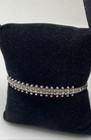 Sterling Silver Cuff Bracelet   Pendant Necklace 2pc Jewelry Bundle 12 3g