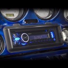 Clear Single Din Radio Cover Marine Waterproof Splashguard Fits Harley Davidson