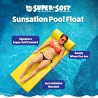 Trc Recreation Super Soft Sunsation Foam Pool Float Loungers  Pink And Yellow