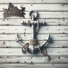 Cast Iron Mermaid Dolphins Welcome Wall Plaque Sign Nautical Decor Rustic Brown