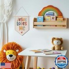 2 Pcs Inspirational Bible Verse Boho Toddler Baby Room Nursery Wall Decor Chr