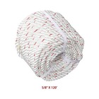 5 8  X 120  Arborist Bull Rope Tree Hoist Rigging Line Breaking Strength 1790lbs