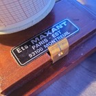 Vintage Maxant Cased Marine Barograph Recording Barometer Paris France Antique