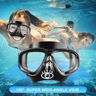 Adult Scuba Diving Mask Full Face Snorkel Set Anti Fog Swim Swimming Equipment