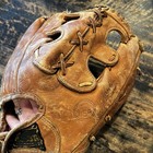 Rare Vintage 1950 60   s Wilson 1135 Al Kaline Autograph Baseball Glove Usa Made