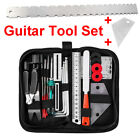 Luthier Guitar Care Repair Maintenance Tools Set Neck Notched Straight Edge Td
