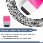 Pack 2 Identity Theft Protection Roller Stamp Guard Id Privacy Confidential Data