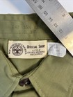 Vintage New Bsa Boy Scouts Shirt Mens Reg Green Sanforized Button Up Camp 1960s