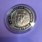 Silver Donald   Melania Trump 999 1000 One Troy Ounce Coin  d2 