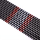 6-12pc Arrow Tubes Spine 200 250 300 350 400 500 Carbon Arrow Shafts For Archery