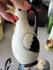 Vintage Holt Howard 1950-60s Coq Rouge Rooster chicken Lidded Cruet Or Creamer