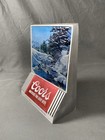 Vintage Coors Americas Fine Light Beer Aluminum Countertop Display Bar Sign 8x6   
