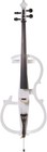 Cecilio 4 4 Ceco-2wh Ebony Electric Silent Cello In Style 2 - Pearl White