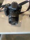 Canon Eos Rebel T6 18 0mp Digital Slr   Camera Lens Kit - Black