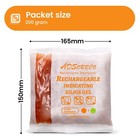  200g 10p adsorbco Rechargeable Desiccant Packs  Indicating Silica Gel Packets