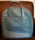 Vintage Blue Samsonite Silhouette Ii Overnight Suitcase  8393