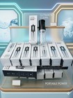 Makjuns Cordless Portable Water Flosser Oral Irrigator Black Clear