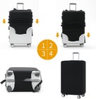 Travelkin Suitcase Cover Protector Elastic Spandex Polyester Luggage Guard
