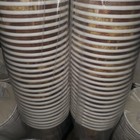 100 To 1000 Disposable Paper Hot Coffee Cups With Flat White Lids 16oz