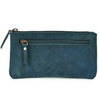 Leather Pencil Pouch Pen - 8 x4 - Elegant And Practical Zipper Pouch Holder Case