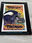 Vtg 1994 Minnesota Vikings Team Nfl Peninsula Vending Holochrome Sticker 90s