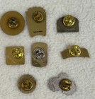 Vintage Mcdonald   s Employee Lapel Pin Lot  8  - 1990s Arch Deluxe Gadget