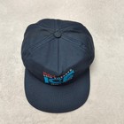 Vintage Pabst Blue Ribbon Pbr Hat Cap Trucker Mesh Back Mens Blue Polyester