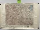 1960 Idaho Montana Walace Flathead Lake Quadrangle Topo Map Roads Mines Trails
