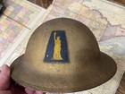 Wwi 77th Division Painted Helmet