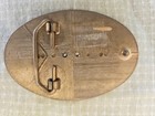 1970 s Paisley Belt Buckle With Stone
