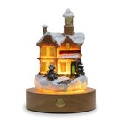 Christmas Houses Night Light Cute Led Table Lamp Cozy Dimmable Omt-chnl-f