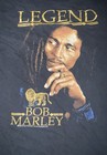 Vintage Bob Marley T Shirt Mens Medium Black Zion Rootswear Soul Rebel Legend
