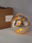 Pottery Barn Antique Mercury Globe Medium Decorative Holiday Glass Orb   In Box