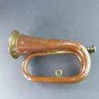 Vintage Copper And Brass Military Bugle