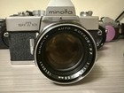 Vintage Minolta Camera Repair Lot  7x Bodies   Lenses And Extras
