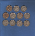 United Kingdom - Half Crown Coin Collection Lot - World foreign europe