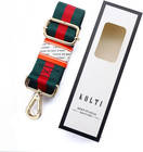 Purse Strap Replacement Crossbody Handbag Stripe Wide Adjustable