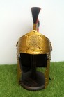 Antique Roman Helmet Medieval Knight Helmet Aching Roman Helmet  With Plume