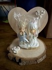 Precious Moments Wood Rustic Cake Topper