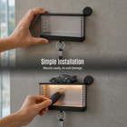 Wall Mounted Key Holder   Car Model Display Case With Led Light  For Keys