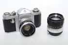 Asahi Pentax Ap 35mm Slr Camera  Takumar 55mm F2 2 And  105mm F2 8 Lenses  Caps
