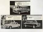 1950s 1960s Lot 7 Peugeot Brochures 403 404 Sedan Station Wagon Photos Specs Vtg