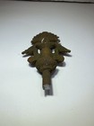 Vintage Cast Iron Fence Gate Top Finial Cut Off Architectural Salvage