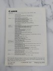 Canon Eos Rebel Xt 350d Digital Camera Instruction Manual Book Guide