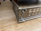 Victorian Pierced Brass Fireplace Fender 36 In 