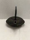 Vintage Cast Iron Teapot Japanese With Pelican Handle