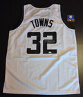 Karl Anthony Towns Signed Autographed  Timberwolves Xl Jersey Coa  453445 Auto