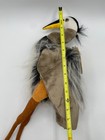 New Folkmanis Great Blue Heron Bird Full Body Hand Puppet 24  Plush Long Legs