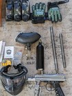 Spyder Tl-r Paintball Marker Sniper Combo Pack Armored Gloves Ammo Canister Belt